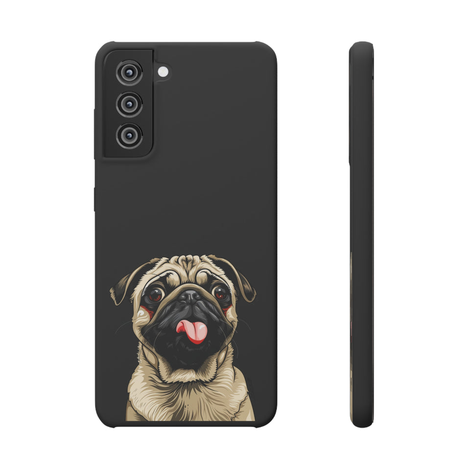 Pug Phone Case | I Love My Pug Phone Case | Pug iPhone & Samsung Galaxy Snap Cases