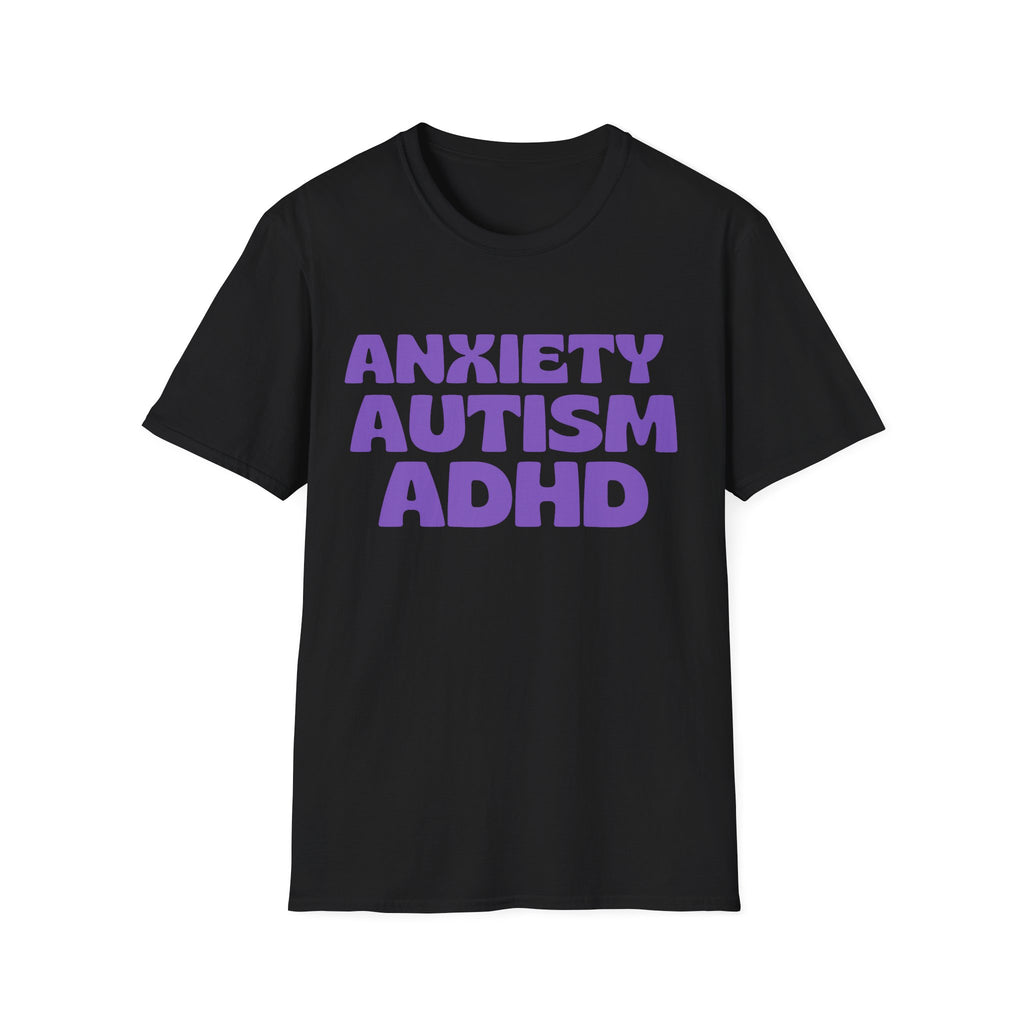 Anxiety Autism ADHD Awareness T-Shirt