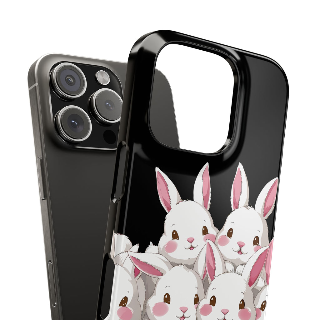 Premium Cute Rabbit iPhone Case | Rabbit Gifts Slim Phone Cases