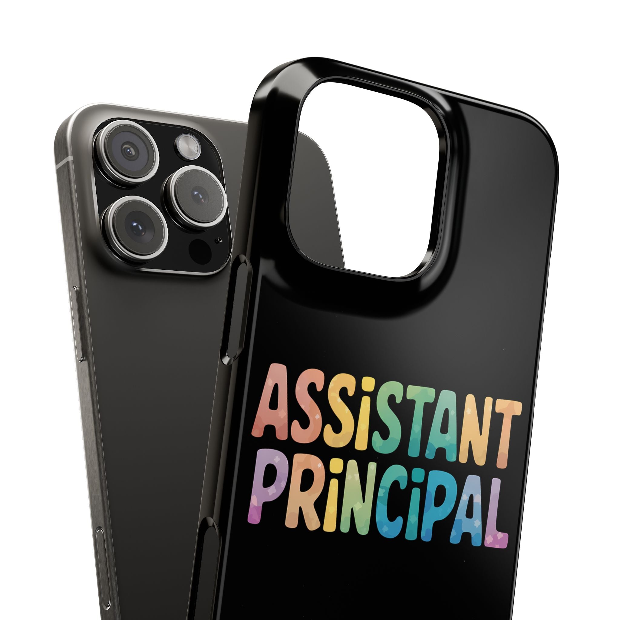 Premium Assistant Principal iPhone Case | Cute Assistant Principal Gifts Slim Phone Cases