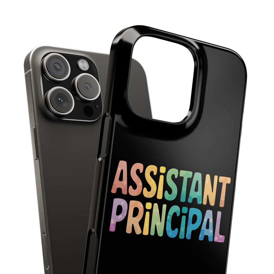 Premium Assistant Principal iPhone Case | Cute Assistant Principal Gifts Slim Phone Cases