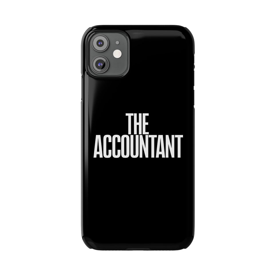 Premium The Accountant iPhone Case | Accountant Gifts Slim Phone Cases