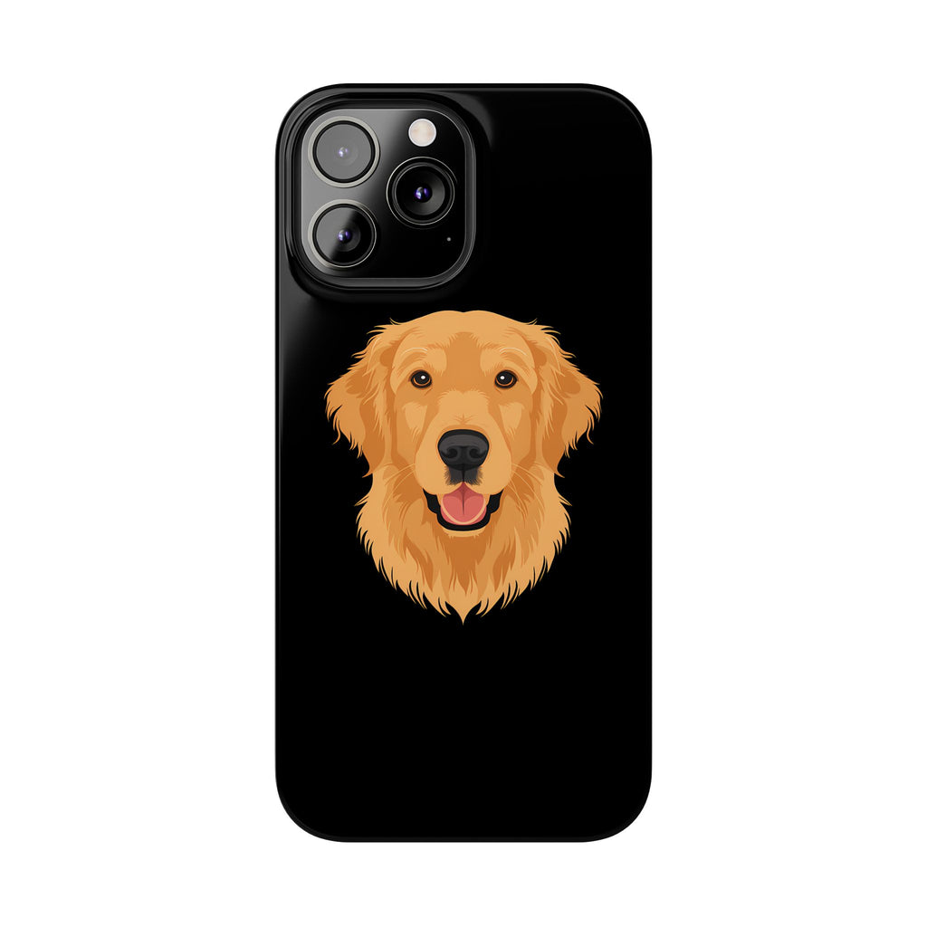 Premium Golden Retriever iPhone Case | Golden Retriever Gifts Slim Phone Cases