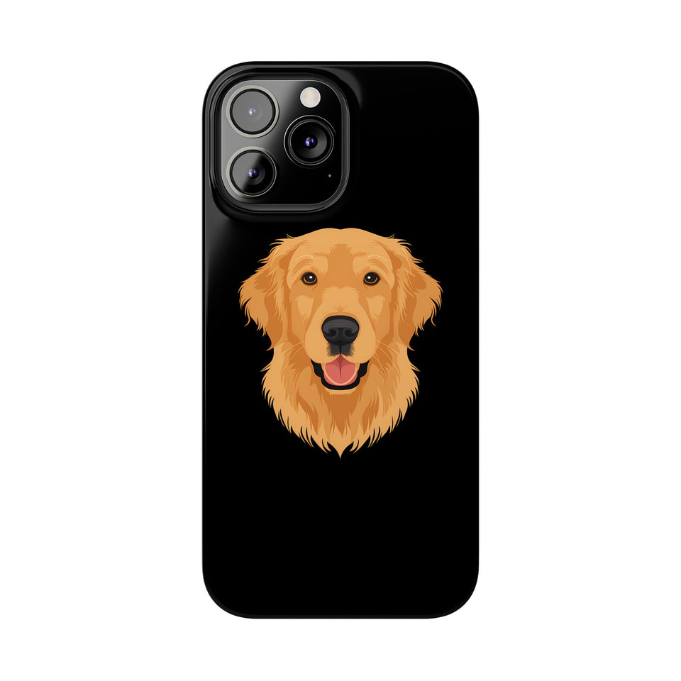 Premium Golden Retriever iPhone Case | Golden Retriever Gifts Slim Phone Cases