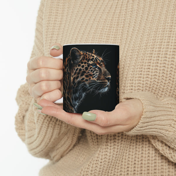 Leopard Mug | Leopard Coffee Mug | Cute Leopard Gift | Leopard Presents | Leopard Mug 1 11oz