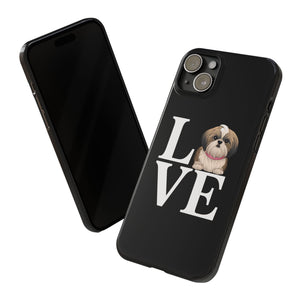 Premium Love Shih Tzu iPhone Case | Cute Shih Tzu Slim Phone Cases Premium Love Shih Tzu iPhone Case | Cute Shih Tzu Slim Phone Cases