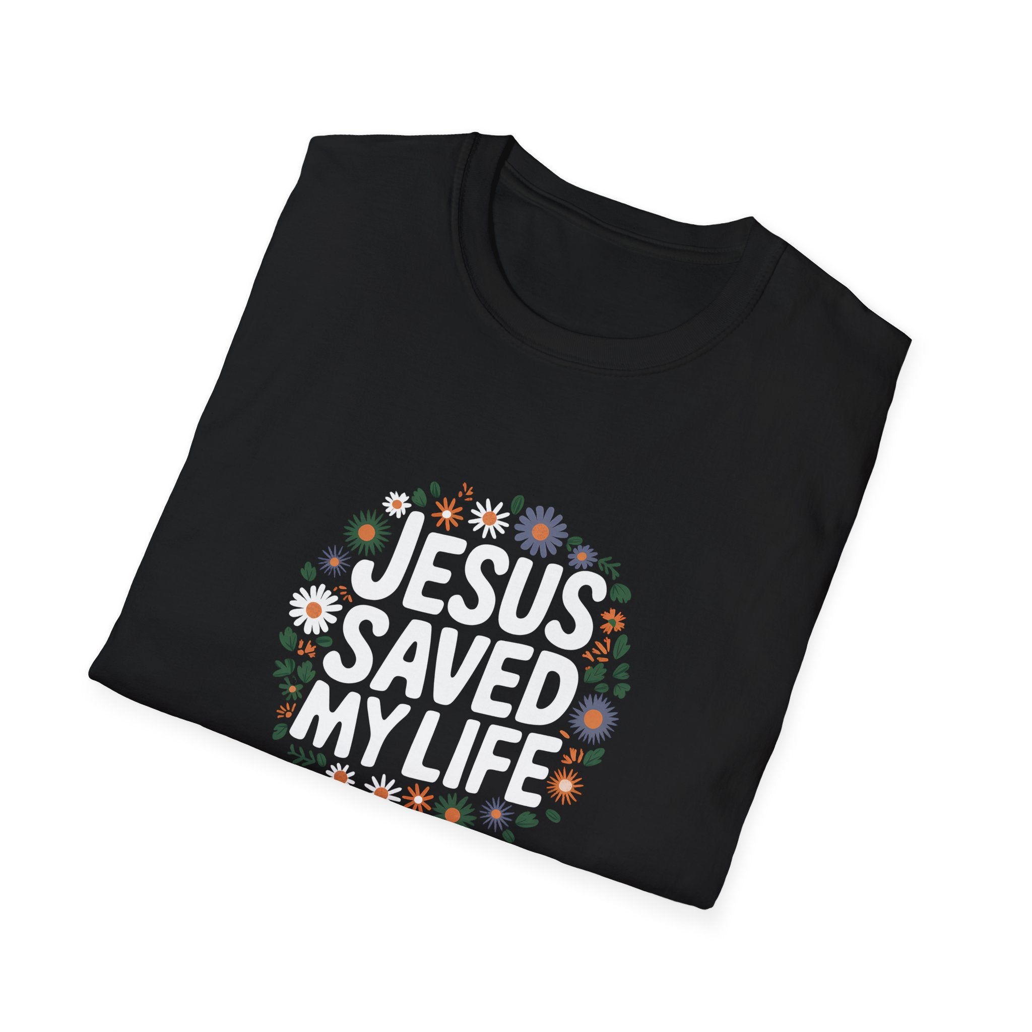 Jesus Saved My Life Unisex T-Shirt | Faith Religion Christianity Shirt