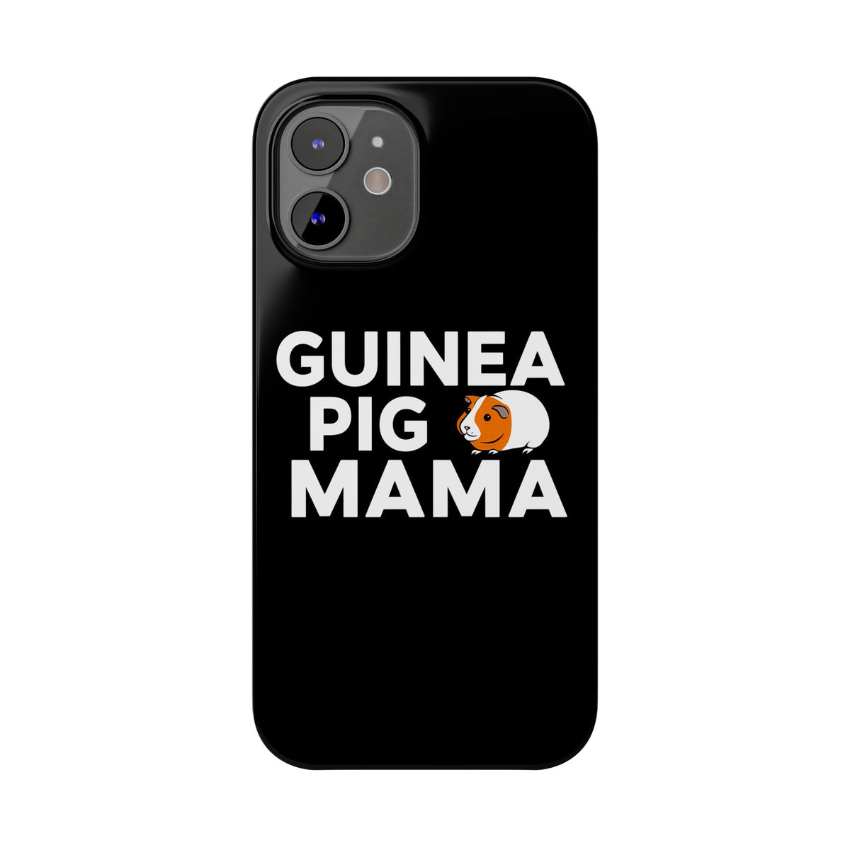 Cute Guinea Pig Mama Slim iPhone Cases | Guinea Pig Gift iPhone Case