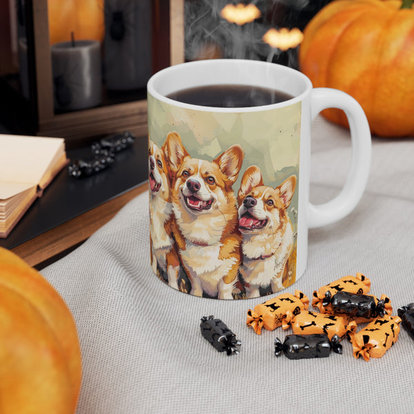 Corgi Mug Group 2 | Corgi Gift | Corgi Coffee Mug | Corgi Presents Mug 11oz