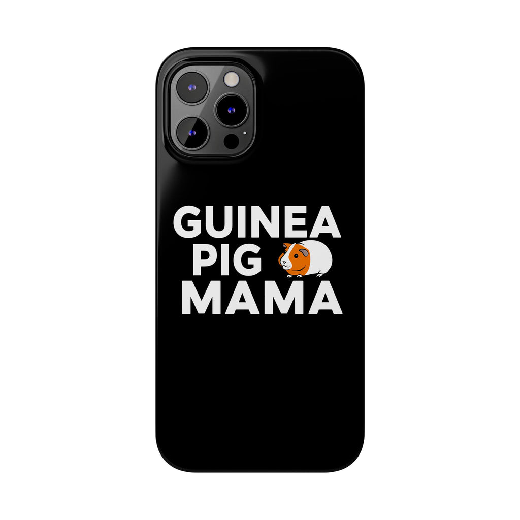 Cute Guinea Pig Mama Slim iPhone Cases | Guinea Pig Gift iPhone Case