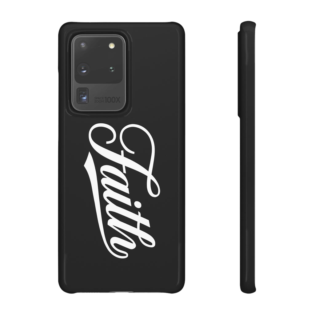 Faith In Jesus iPhone Christian Religion Phone Case | Jesus Faith Cross Phone Case | Faith Christian Cross iPhone & Samsung Galaxy Snap Cases