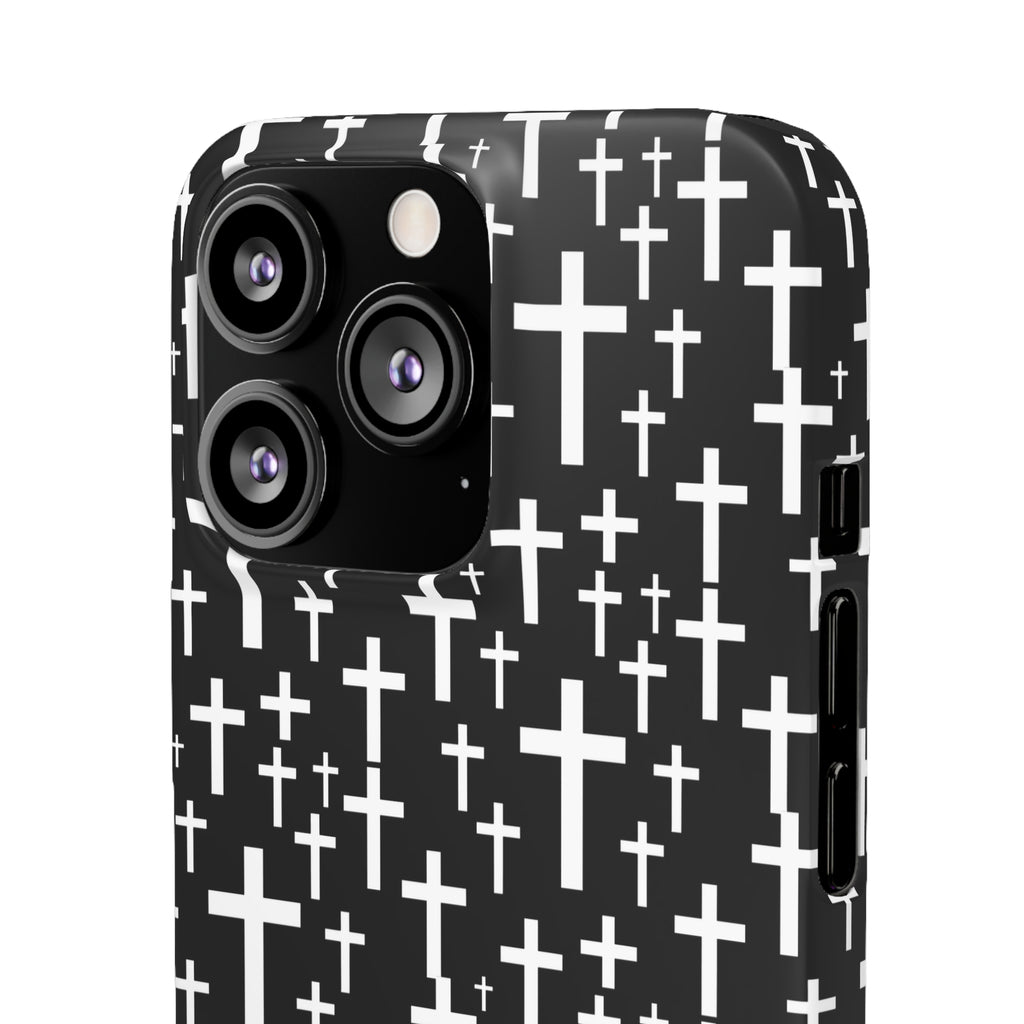 Faith In Jesus iPhone Christian Religion Phone Case | Faith Cross Phone Case | Christian Cross iPhone & Samsung Galaxy Snap Cases