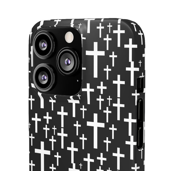Faith In Jesus iPhone Christian Religion Phone Case | Faith Cross Phone Case | Christian Cross iPhone & Samsung Galaxy Snap Cases