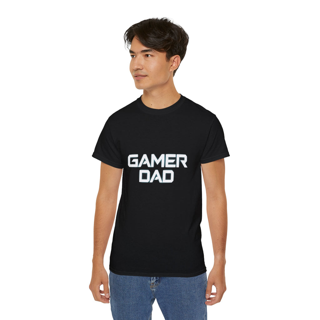 Gamer Dad Shirt | Fathers Day Gift | Dad Merchandise | Gaming Father Gifts | Father Presents Unisex T-Shirt