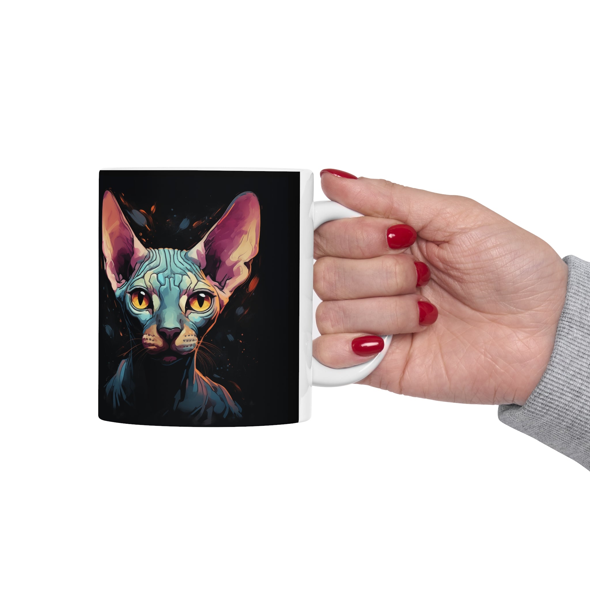 sphynx cat gifts, sphynx cat mug, hairless cat gifts,  gifts for sphynx cat lovers, hairless cat mug, sphynx cat coffee mug
