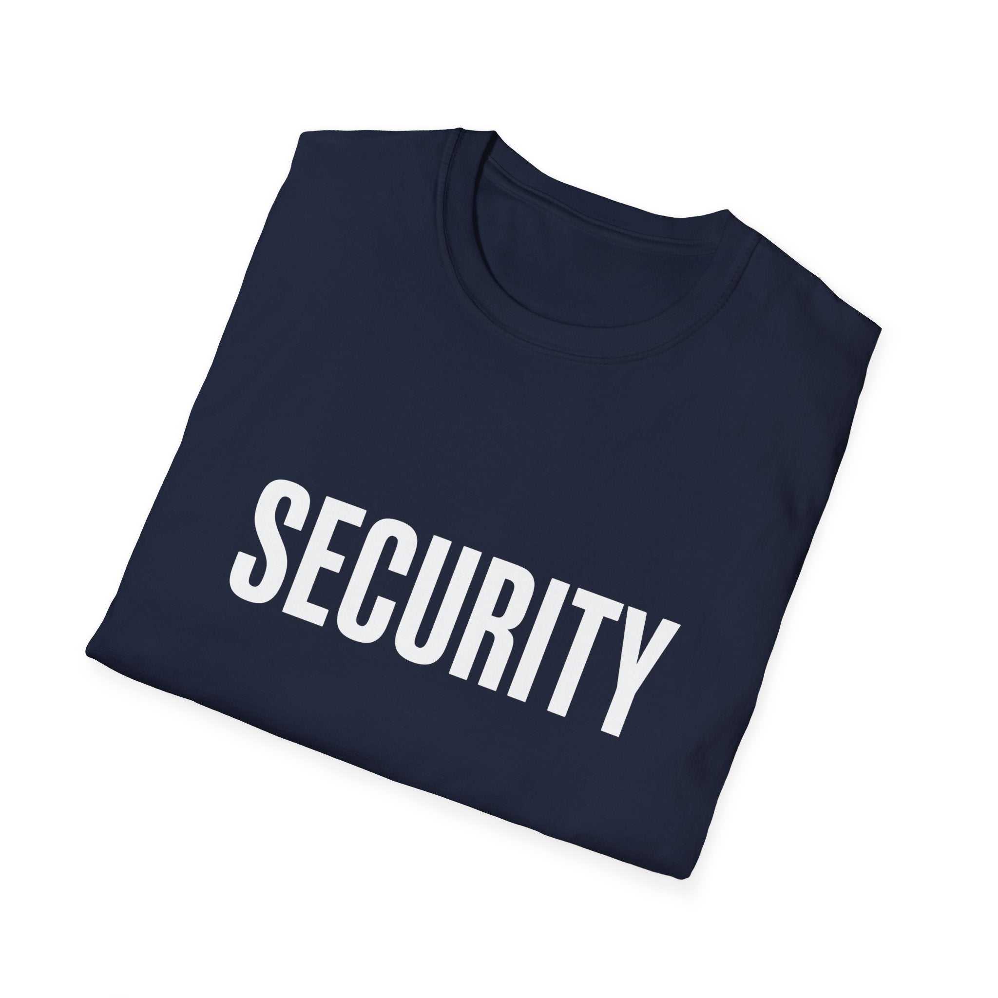 Security T-Shirt — Bold Minimalist Security Design
