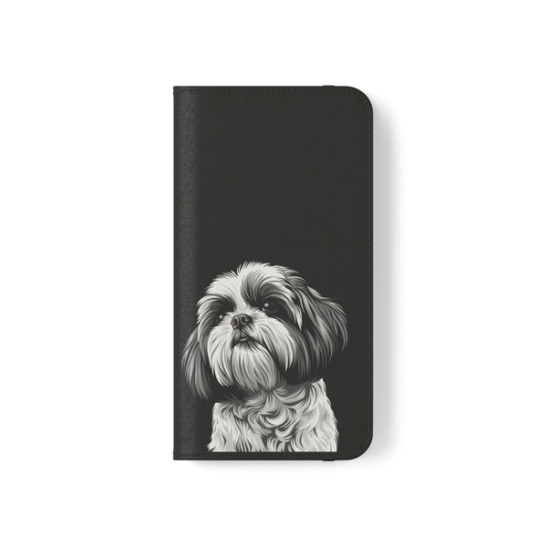 Shih Tzu Phone Case | Shih Tzu Wallet Phone Case | IPhone & Samsung Galaxy Shih Tzu Flip Cases