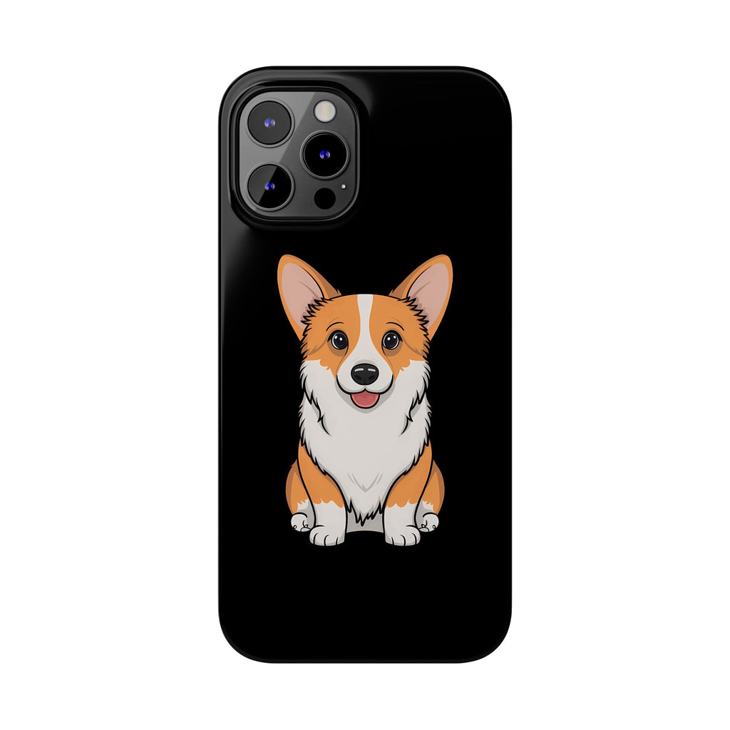 Cute Corgi Slim iPhone Case | Corgi Gift iPhone Case