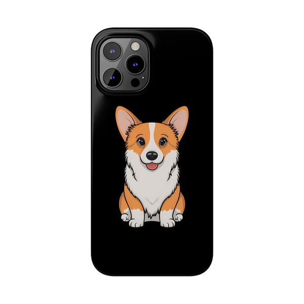 Cute Corgi Slim iPhone Case | Corgi Gift iPhone Case