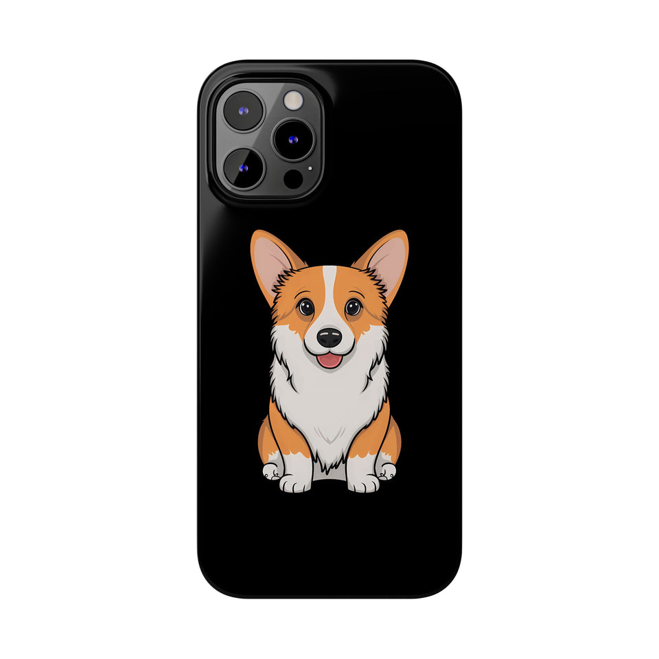 Cute Corgi Slim iPhone Case | Corgi Gift iPhone Case