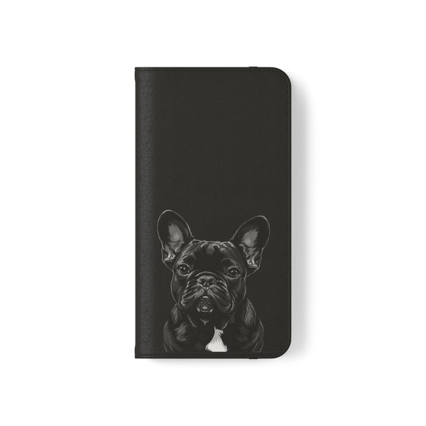 French Bulldog Phone Case | I Love My Frenchie Wallet Phone Case Gifts | IPhone & Samsung Galaxy French Bulldog Flip Cases