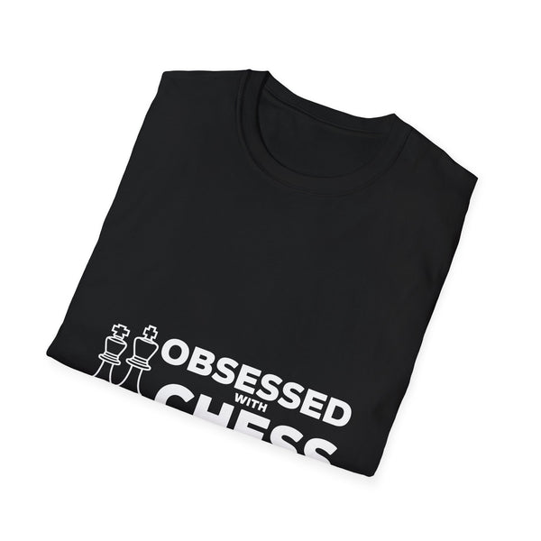 Obsessed With Chess Shirt | Chess Gifts | Chess Unisex T-Shirt