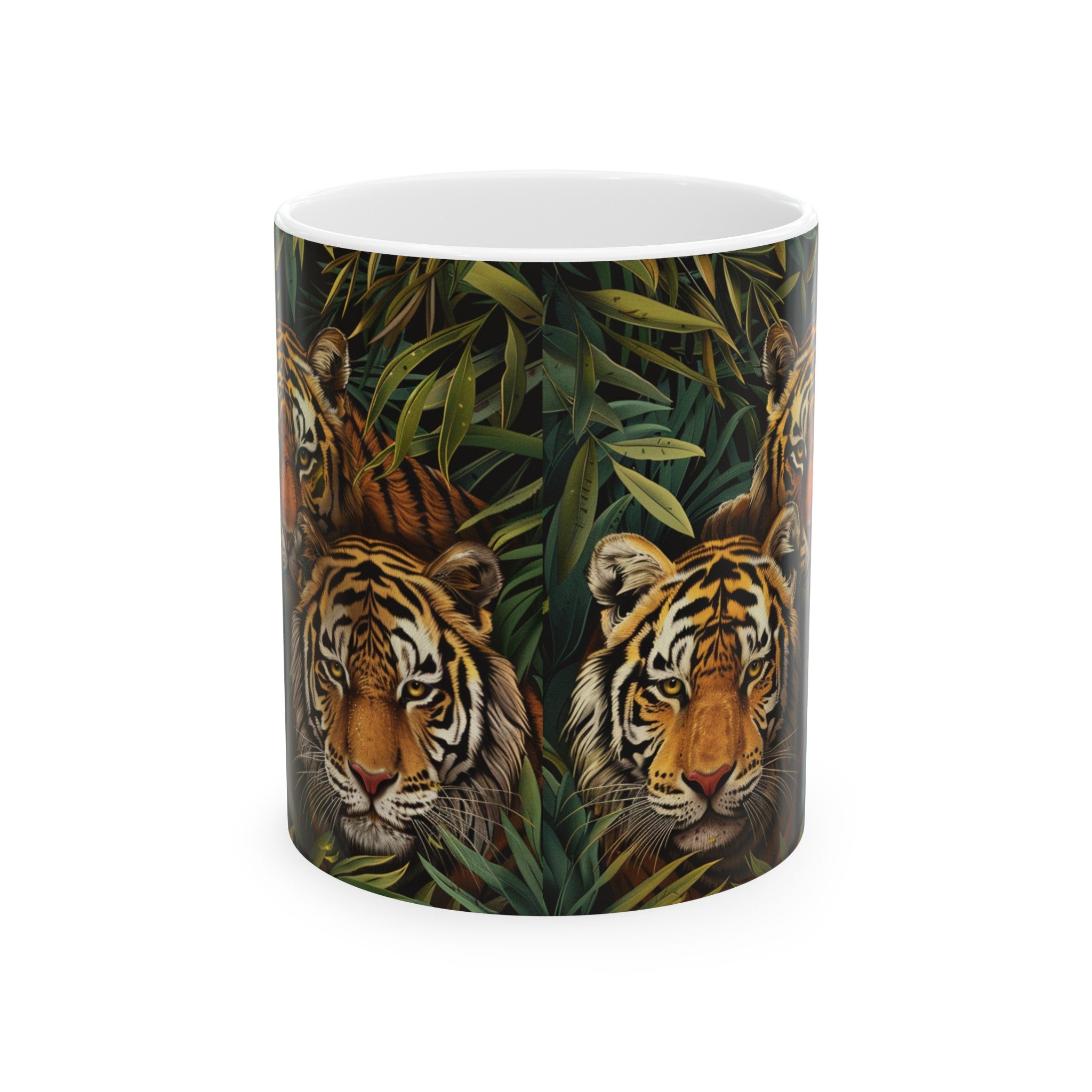 Tiger Mug Group | Tiger Coffee Mug | Cute Tiger Gift | Tiger Presents | Tiger Mug 2 11oz