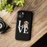Premium Love Shih Tzu iPhone Case | Cute Shih Tzu Slim Phone Cases Premium Love Shih Tzu iPhone Case | Cute Shih Tzu Slim Phone Cases