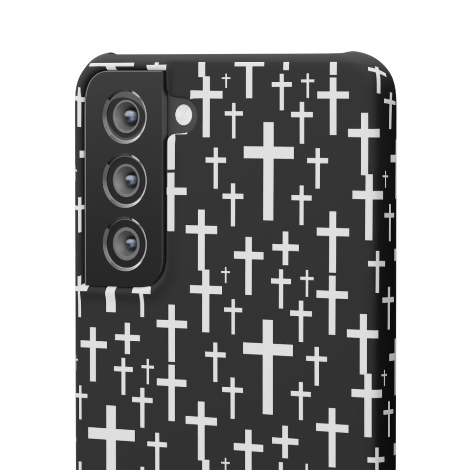 Faith In Jesus iPhone Christian Religion Phone Case | Faith Cross Phone Case | Christian Cross iPhone & Samsung Galaxy Snap Cases