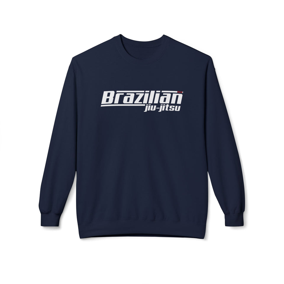 Brazilian Jiu Jitsu Belt BJJ Unisex Midweight Softstyle Fleece Crewneck Sweatshirt