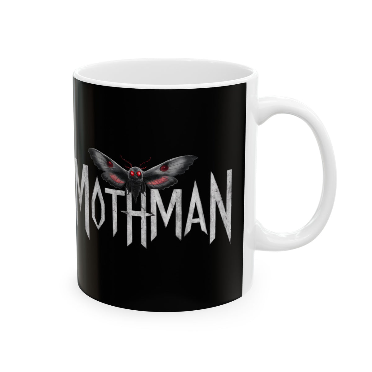 Mothman Mug | Cryptid Gift | Mothman Coffee Mug | Mythical Creature Gift Ideas Mug 11oz
