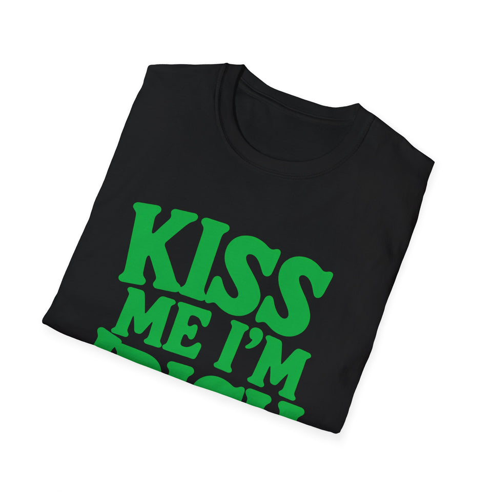 Kiss Me I'm Irish Ireland Graphic T-Shirt — St. Patrick's Day Irish Pride Tee