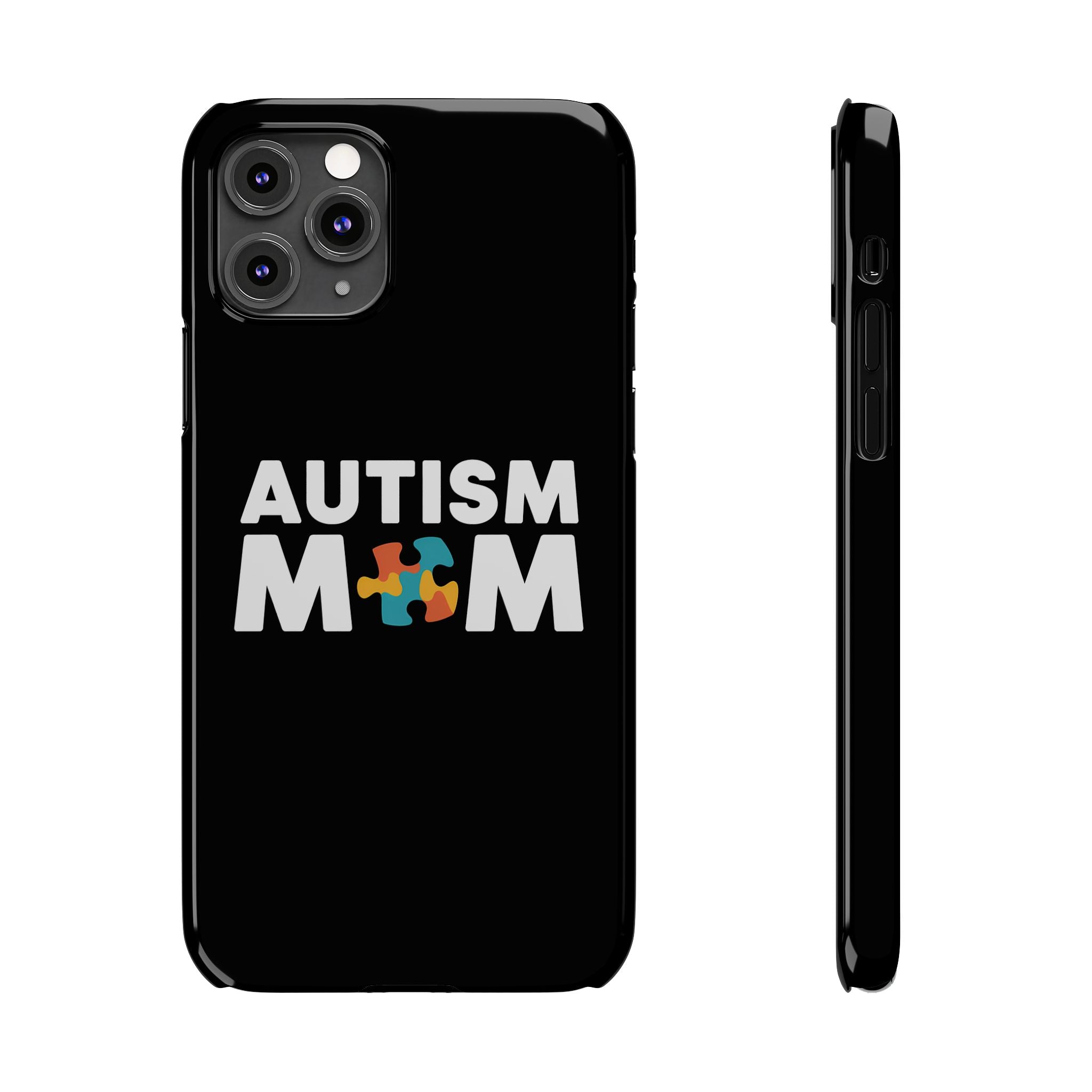 Premium Autism Mom iPhone Case | Mother Autism Awareness Slim Phone Cases