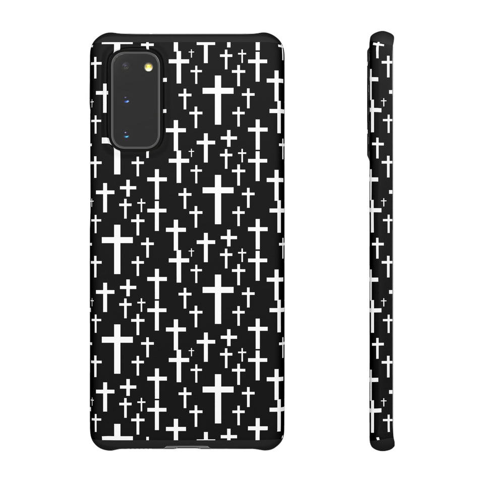 Faith In Jesus iPhone Christian Religion Phone Case | Faith Cross Phone Case | Christian Cross iPhone & Samsung Galaxy Snap Cases