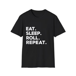 Brazilian Jiu Jitsu Eat Sleep 2 Shirt | BJJ Gift | Brazilian Jiu Jitsu Merchandise | JiuJitsu Gifts | BJJ Presents Unisex T-Shirt Brazilian Jiu Jitsu Eat Sleep 2 Shirt | BJJ Gift | Brazilian Jiu Jitsu Merchandise | JiuJitsu Gifts | BJJ Presents Unisex T-Shirt