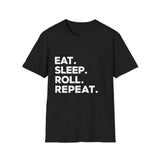 Brazilian Jiu Jitsu Eat Sleep 2 Shirt | BJJ Gift | Brazilian Jiu Jitsu Merchandise | JiuJitsu Gifts | BJJ Presents Unisex T-Shirt Brazilian Jiu Jitsu Eat Sleep 2 Shirt | BJJ Gift | Brazilian Jiu Jitsu Merchandise | JiuJitsu Gifts | BJJ Presents Unisex T-Shirt