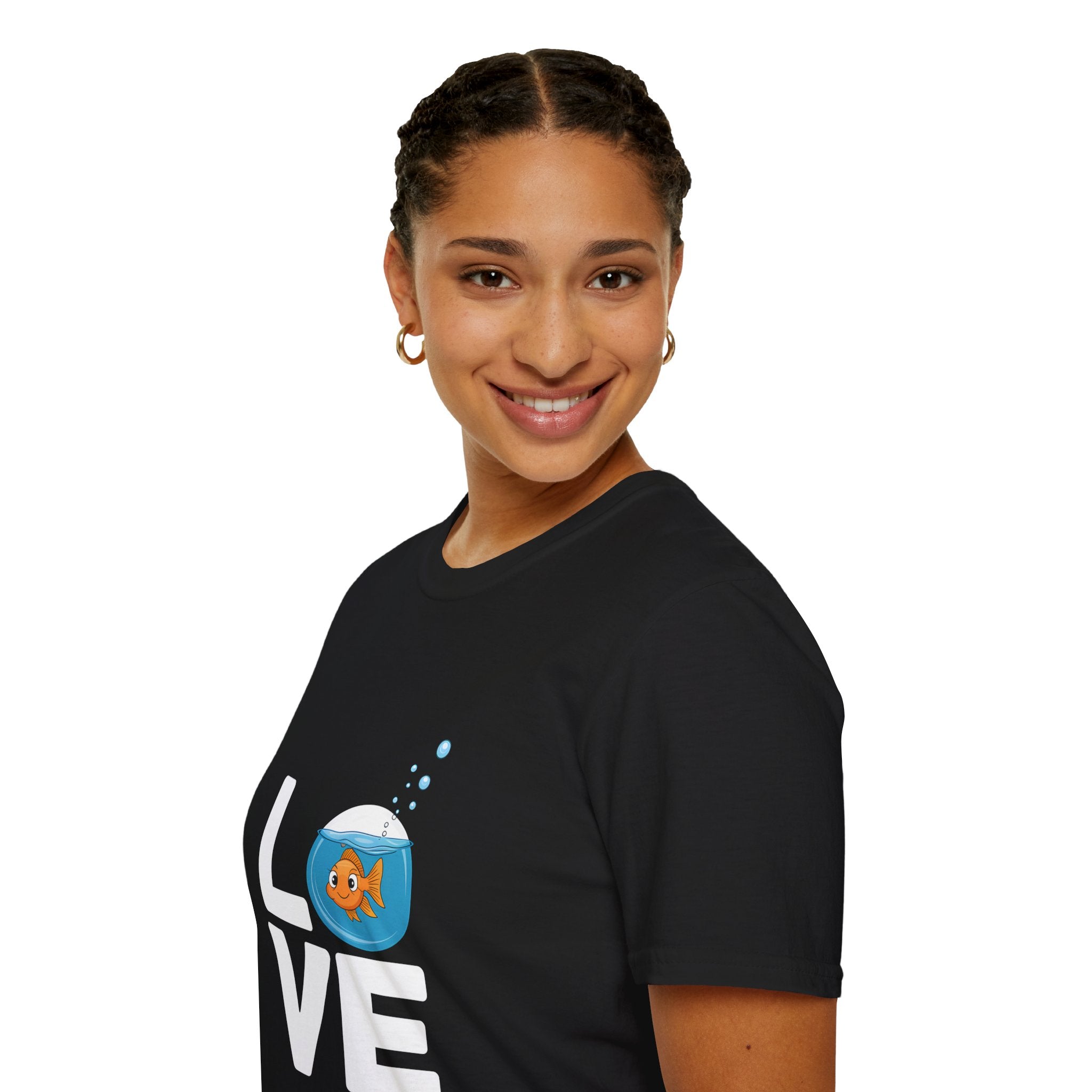 Cute Love Goldfish Shirt | Goldfish Gifts | Goldfish Merchandise Unisex T-Shirt