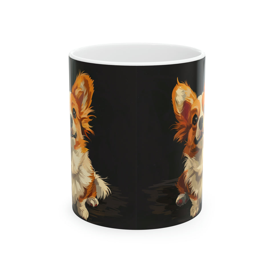 Cute Corgi Mug | Corgi Coffee Mug | Cute Corgi Gift | Funny Corgi Presents | Corgi Mug 1 11oz