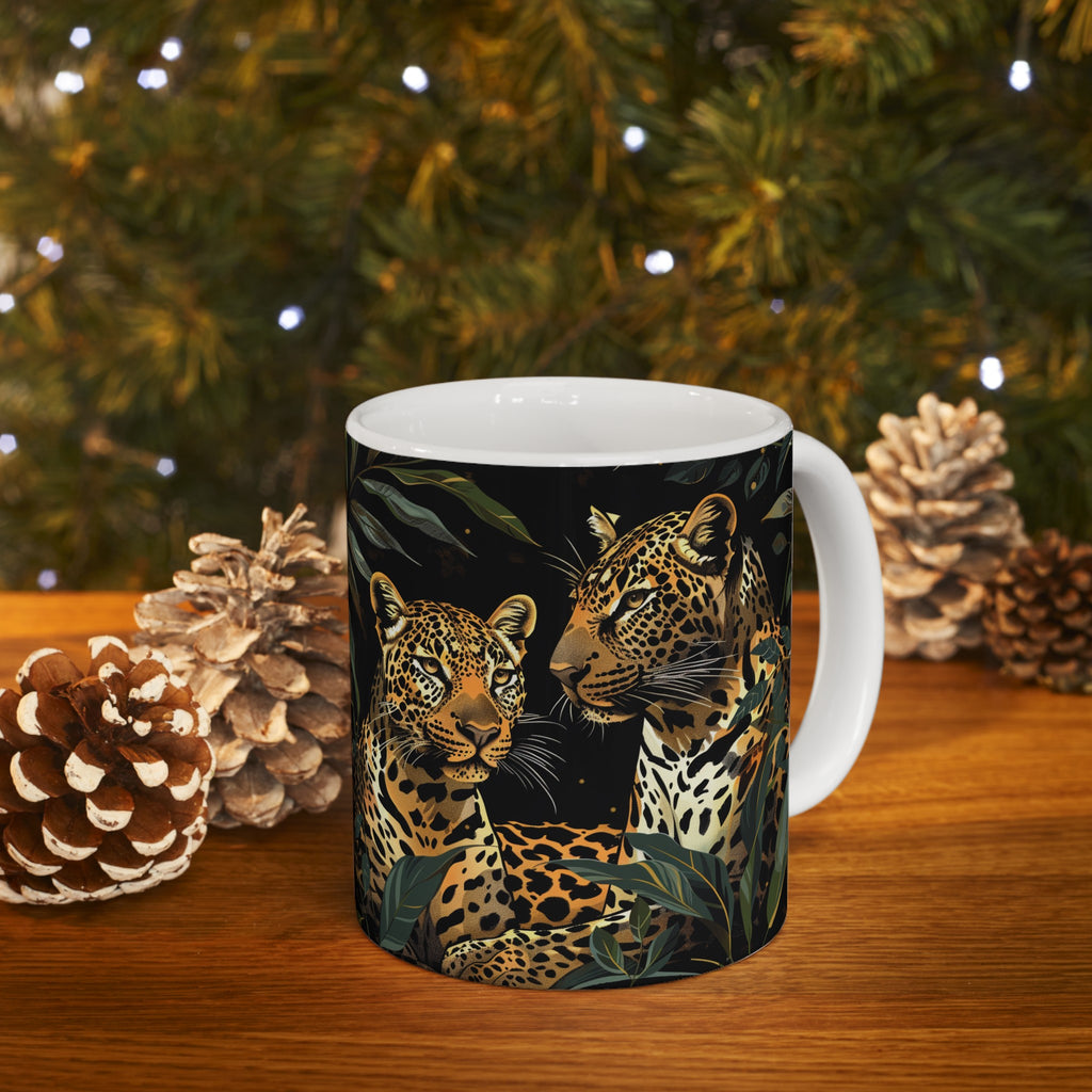 Leopard Mug | Leopard Gifts For Leopard Lovers | Leopard Presents | Leopard Ceramic Mug 11oz
