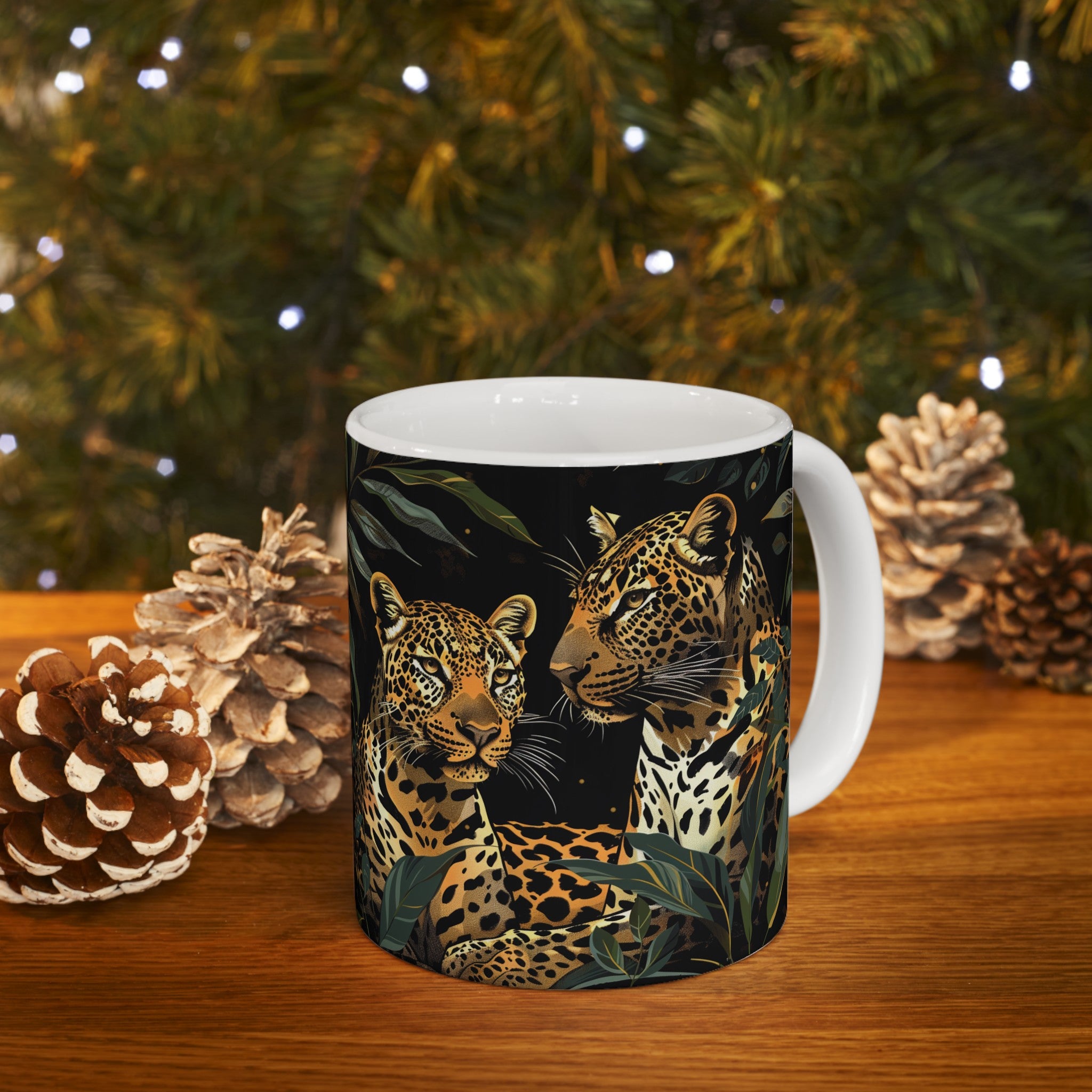 Leopard Mug | Leopard Gifts For Leopard Lovers | Leopard Presents | Leopard Ceramic Mug 11oz