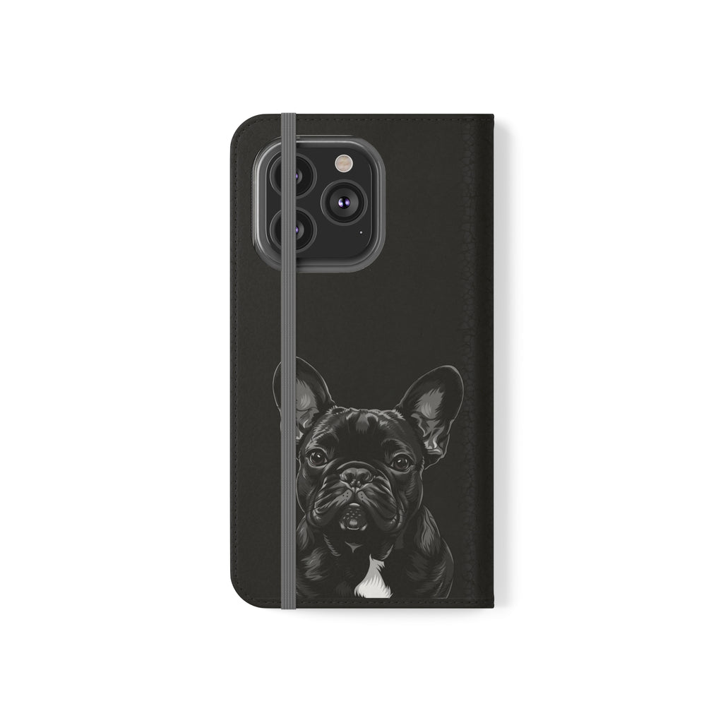 French Bulldog Phone Case | I Love My Frenchie Wallet Phone Case Gifts | IPhone & Samsung Galaxy French Bulldog Flip Cases