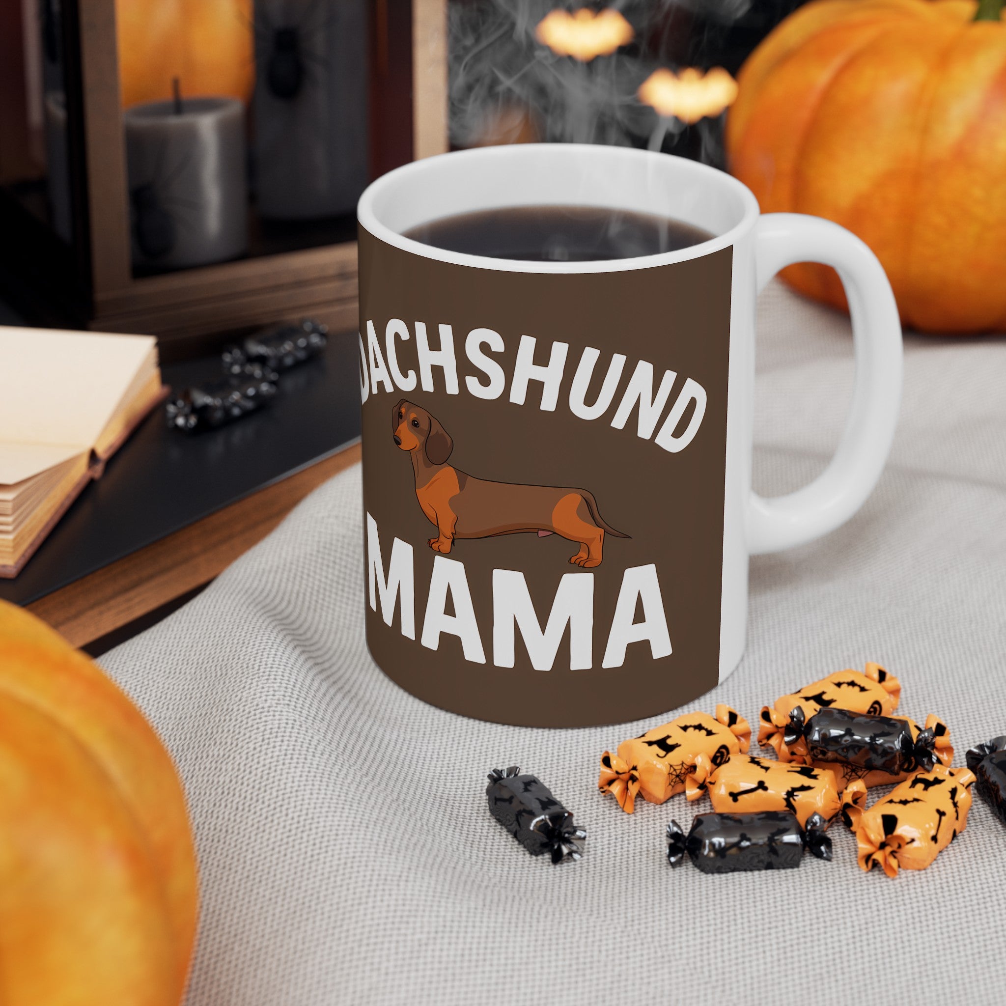 Dachshund Mama Mug | Dachshund Gift | Dachshund Merchandise | Weiner Dog Gifts | Dachshund Presents Ceramic Mug
