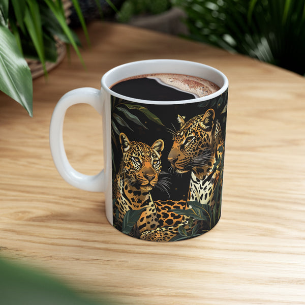 Leopard Mug | Leopard Gifts For Leopard Lovers | Leopard Presents | Leopard Ceramic Mug 11oz