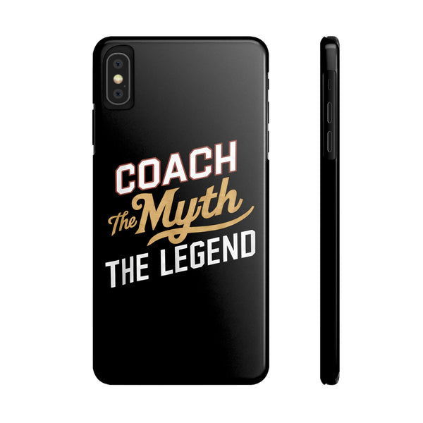 Coach The Myth The Legend Slim iPhone Cases | Coach Gift iPhone Case