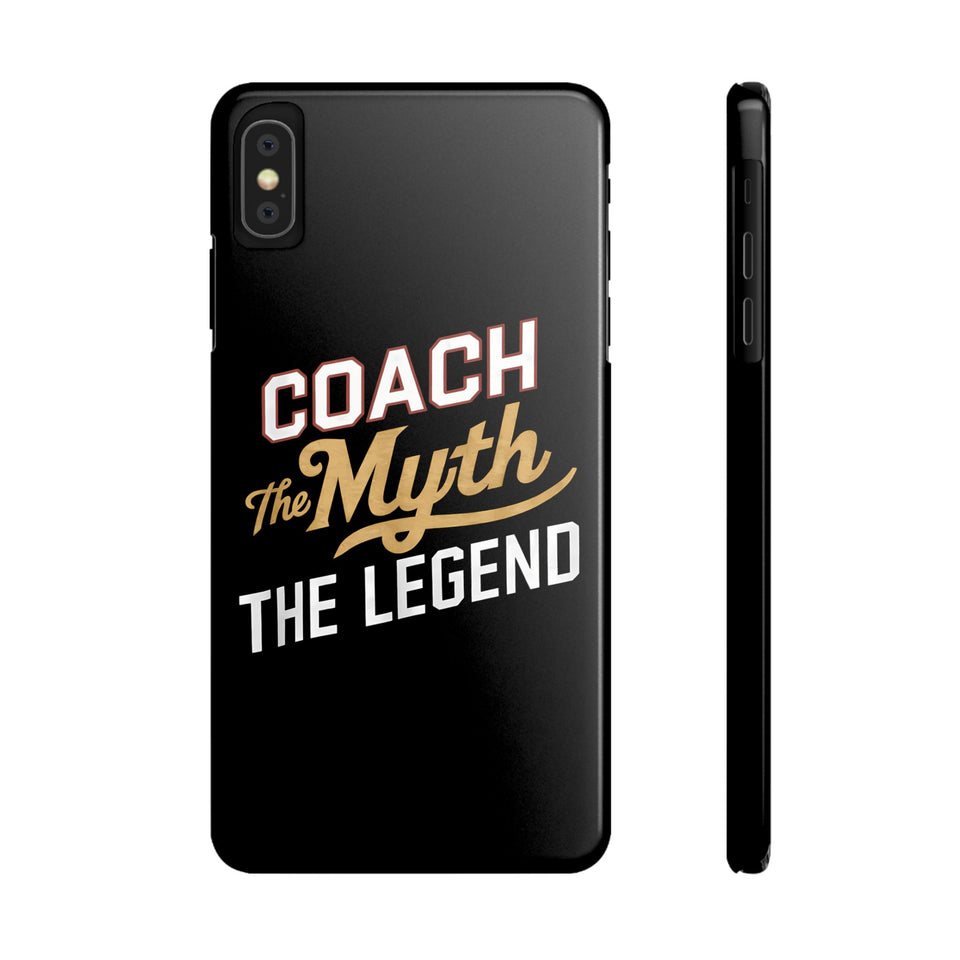 Coach The Myth The Legend Slim iPhone Cases | Coach Gift iPhone Case