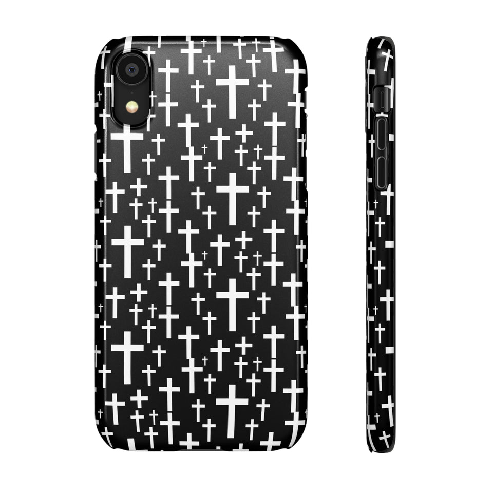 Faith In Jesus iPhone Christian Religion Phone Case | Faith Cross Phone Case | Christian Cross iPhone & Samsung Galaxy Snap Cases