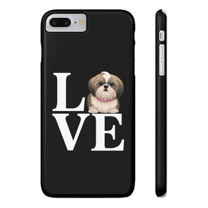 Premium Love Shih Tzu iPhone Case | Cute Shih Tzu Slim Phone Cases Premium Love Shih Tzu iPhone Case | Cute Shih Tzu Slim Phone Cases