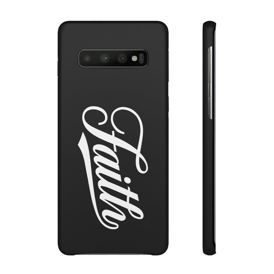 Faith In Jesus iPhone Christian Religion Phone Case | Jesus Faith Cross Phone Case | Faith Christian Cross iPhone & Samsung Galaxy Snap Cases
