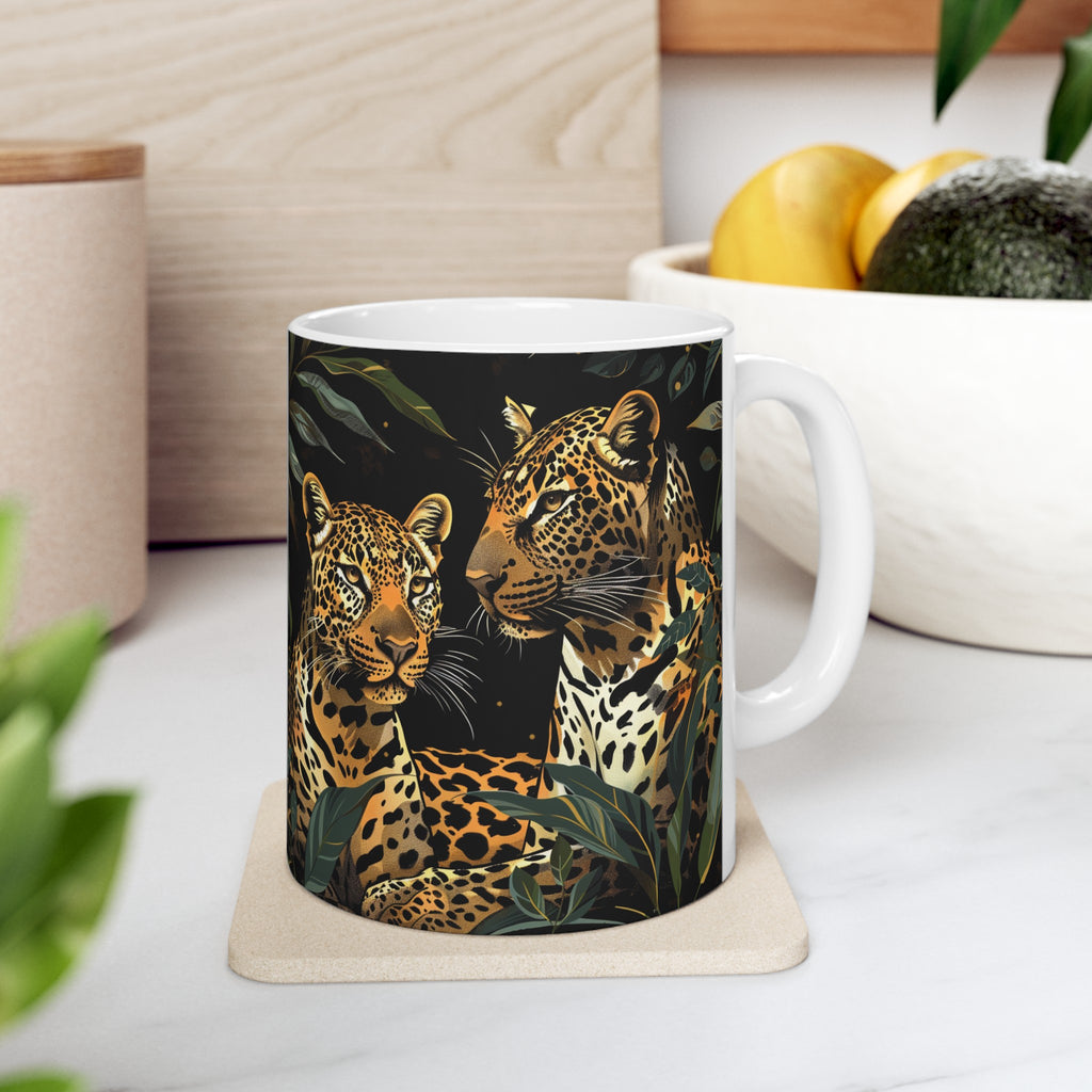 Leopard Mug | Leopard Gifts For Leopard Lovers | Leopard Presents | Leopard Ceramic Mug 11oz