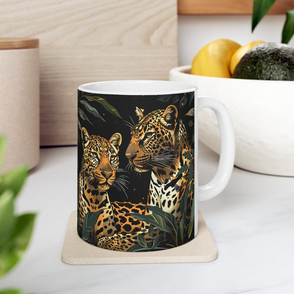 Leopard Mug | Leopard Gifts For Leopard Lovers | Leopard Presents | Leopard Ceramic Mug 11oz